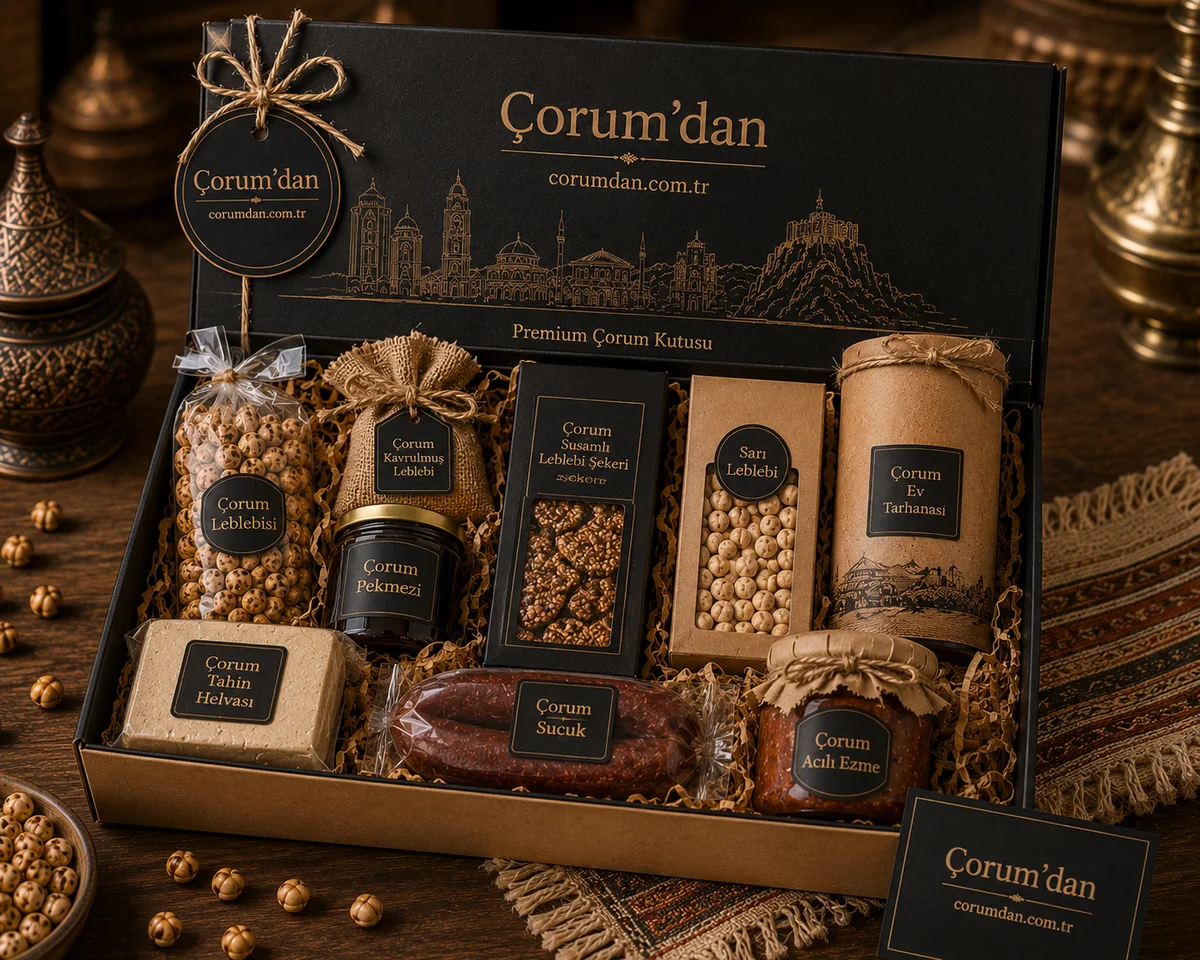 Premium Çorum Kutusu